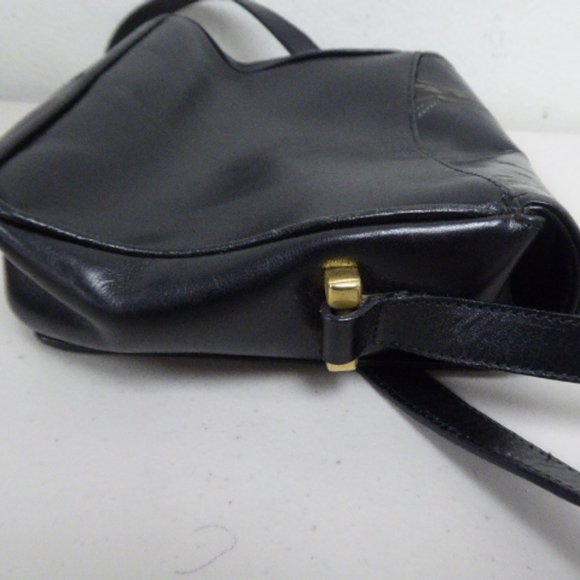 PERUZZI ITALY LEATHER CROSSBODY equestrian BAG - Picture 5 of 6